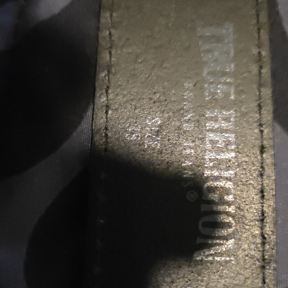 Brand new True Religion size 38 Black  Belt